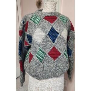 Flawless vintage Boundary Water wool heavy sweater XL